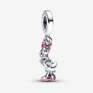 Pandora Pink and Silver Disney Charm